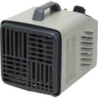 Personal Metal Shop Heater with Thermostat, Fan, Electric EB479 | Waymarc Industries Inc