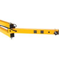 Bras verrouillables double 180 avec deux r&eacute;ceptacles Waymarc Industries Inc