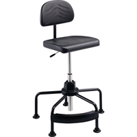 Industrial Seating, Stationary, Adjustable Height, 250 lbs. Capacity Waymarc Industries Inc