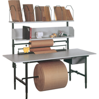 Packaging & Shipping Station, 83" W x 33" D x 60" H, Laminate PA813 | Waymarc Industries Inc