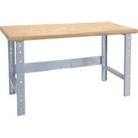 &eacute;tabli pr&eacute;conçu, Dessus & montants seulement, Cap 2500 lb, 72" la x 36" p, 34" h Waymarc Industries Inc