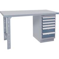Pre-Designed Workbench, 72" W x 36" D x 34" H, 2500 lbs. Capacity Waymarc Industries Inc