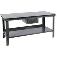 Heavy-Duty Workbench, 72" W x 36" D x 34" H, 14000 lbs. Capacity Waymarc Industries Inc