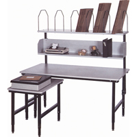 Packaging & Shipping Station, 83" W x 33" D x 60" H, Laminate PA815 | Waymarc Industries Inc