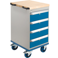 Mobile Cabinet Benches- Assembly Kits, Single FH407 | Waymarc Industries Inc