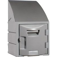 Locker, 12" x 15" x 25", Grey, Assembled FH727 | Waymarc Industries Inc
