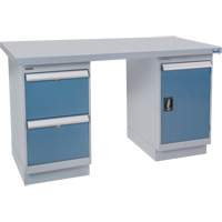 Workbench, 60" W x 36" D x 34" H, 2500 lbs. Capacity Waymarc Industries Inc