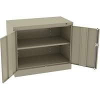 Standard Desk-High Cabinet, Steel, 30" H x 36" W x 18" D, Beige FL776 | Waymarc Industries Inc