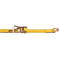 Ratchet Strap, Wire Hook, 2" W x 30' L, 3333 lbs. (1511 kg) Working Load Limit Waymarc Industries Inc
