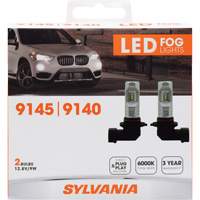 9145 Fog Light Bulb, LED, 65 W, White Waymarc Industries Inc