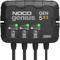 Genius&reg; Gen5X3 3-Bank, 15-Amp On-Board Battery Charger Waymarc Industries Inc