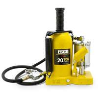 Pro Series Bottle Jack, 20 Ton(s), Air Hydraulic, 20" Raised Height Waymarc Industries Inc