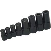 Tap Socket Set, 8 Pieces, 1/4"/3/8" Drive Size Waymarc Industries Inc