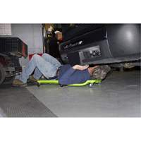 Neon Green Low Profile Plastic Creeper Waymarc Industries Inc