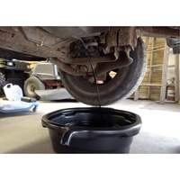 Black Oval Drain Pan Waymarc Industries Inc