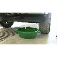 Green Oval Drain Pan Waymarc Industries Inc
