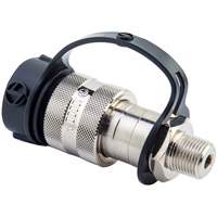 Coupler High Flow Female Side, Steel, 3/8", Female NPTF, 10000 PSI Waymarc Industries Inc
