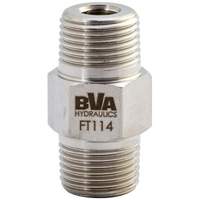 Fitting Hex Nipple, Steel Waymarc Industries Inc
