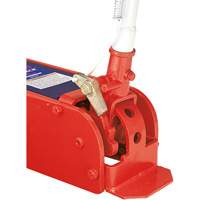 Floor Jack, 10 Ton(s) Capacity, 6-1/8" Lowered, 27-1/4" Raised, Air Hydraulic Waymarc Industries Inc