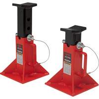 Jack Stands, Locking Pin, 5 tons Capacity, 9-1/2" - 15-3/4" H Waymarc Industries Inc