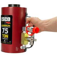 Heavy-Duty Hydraulic Cylinder, 6" Stroke, 75 Ton(s) Capacity, 10000 PSI Waymarc Industries Inc