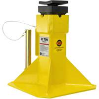 Jack Stands with Adjustable Screw Top Saddle, Locking Pin, 15-1/2" - 20-1/2" H Waymarc Industries Inc