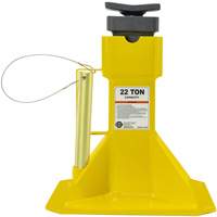 Jack Stands with Adjustable Screw Top Saddle, Locking Pin, 15-1/2" - 20-1/2" H Waymarc Industries Inc