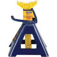 Jack Stand, Locking Handle/Ratchet, 3 tons Capacity, 19" H Waymarc Industries Inc