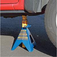 Jack Stand, Locking Handle/Ratchet, 6 tons Capacity, 25-1/4" H Waymarc Industries Inc