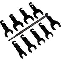 Jeu de 10 cl&eacute;s pneumatiques pour embrayage de ventilateur Waymarc Industries Inc
