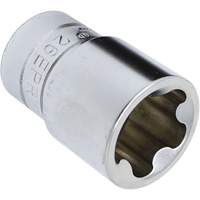 5-Point EPR Torx Socket Set, 16 Pieces, 1/4"/3/8"/1/2" Drive Size Waymarc Industries Inc