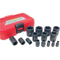 EP "Star" Plus Socket Set, 15 Pieces, 1/4"/3/8"/1/2" Drive Size Waymarc Industries Inc