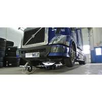 Cric de service de plancher, 14 tonne(s) Capacit&eacute;, 8-1/4" Abaiss&eacute;e, 20" &eacute;lev&eacute;e, Air comprim&eacute;/hydraulique Waymarc Industries Inc
