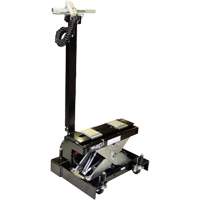 Cric de service de plancher, 12 tonne(s) Capacit&eacute;, 7-1/2" Abaiss&eacute;e, 15-3/4" &eacute;lev&eacute;e, Air comprim&eacute;/hydraulique Waymarc Industries Inc