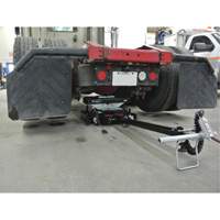 Cric de service de plancher, 12 tonne(s) Capacit&eacute;, 7-1/2" Abaiss&eacute;e, 15-3/4" &eacute;lev&eacute;e, Air comprim&eacute;/hydraulique Waymarc Industries Inc