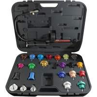25-Piece Master Cooling System Pressure Test Kit Waymarc Industries Inc
