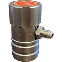 Coupleur manuel CO2 R744 c&ocirc;t&eacute; haute pression Waymarc Industries Inc