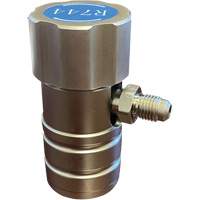 Coupleur manuel CO2 R744 c&ocirc;t&eacute; basse pression Waymarc Industries Inc