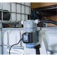 115V AC DEF Transfer Pump & IBC Tote Bracket with Nozzle Waymarc Industries Inc
