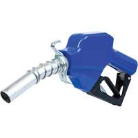 Blue Cold Weather Automatic Diesel Spout Nozzle Waymarc Industries Inc