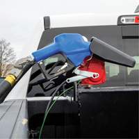 Blue Cold Weather Automatic Diesel Spout Nozzle Waymarc Industries Inc