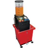 Machine pour &eacute;change de produit refroidissant Vacufill Waymarc Industries Inc