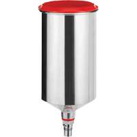 Reusable Aluminium Cup 1.0 l with QCC without Fine Thread Waymarc Industries Inc
