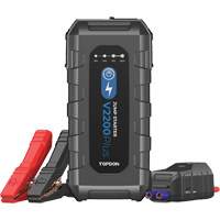 V2200Plus 2-in-1 2200 Peak Amp Jump Starter, Battery & System Tester Waymarc Industries Inc