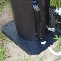 100-Ton Capacity Jack Support Plate Waymarc Industries Inc