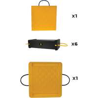 8-Piece CribLok Composite Cribbing System Kit Waymarc Industries Inc