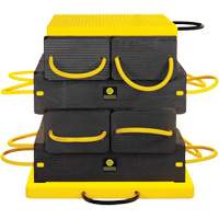 10-Piece CribLok Composite Cribbing System Kit Waymarc Industries Inc