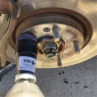STUD KLEEN Impact-Driven Hub, Stud & Wheel Cleaning Tool Waymarc Industries Inc