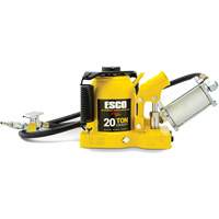 Pro Series “Shorty” Bottle Jack, 20 Ton(s), Air Hydraulic, 12-5/8" Raised Height Waymarc Industries Inc