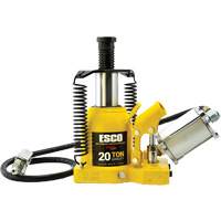 Pro Series “Shorty” Bottle Jack, 20 Ton(s), Air Hydraulic, 12-5/8" Raised Height Waymarc Industries Inc
